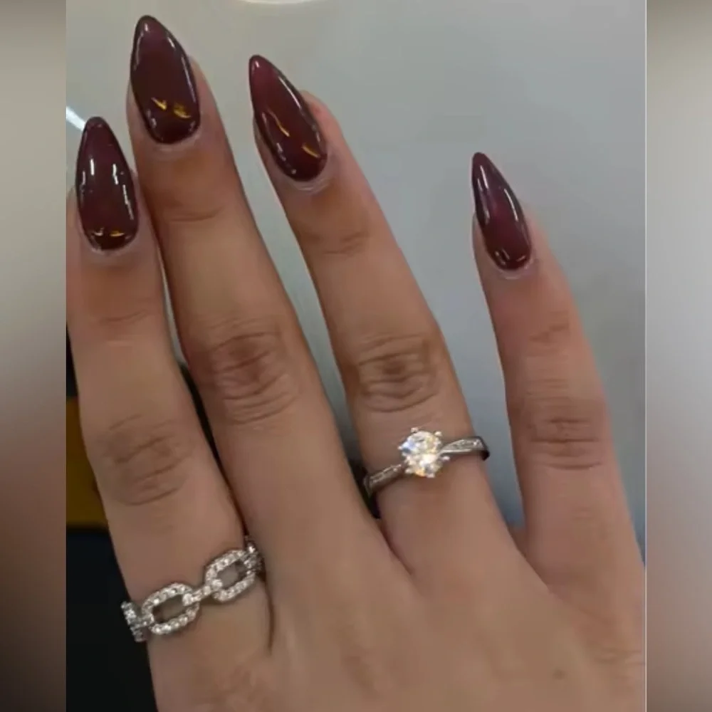 Move Uno Elegant Silver Chain Link Ring